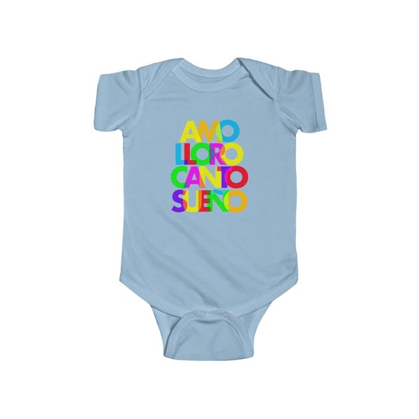 Alma Llanera Infant Fine Jersey Bodysuit By Franelas CSS | Venezuela Gift | Franela Venezuela | Vzla T-Shirt