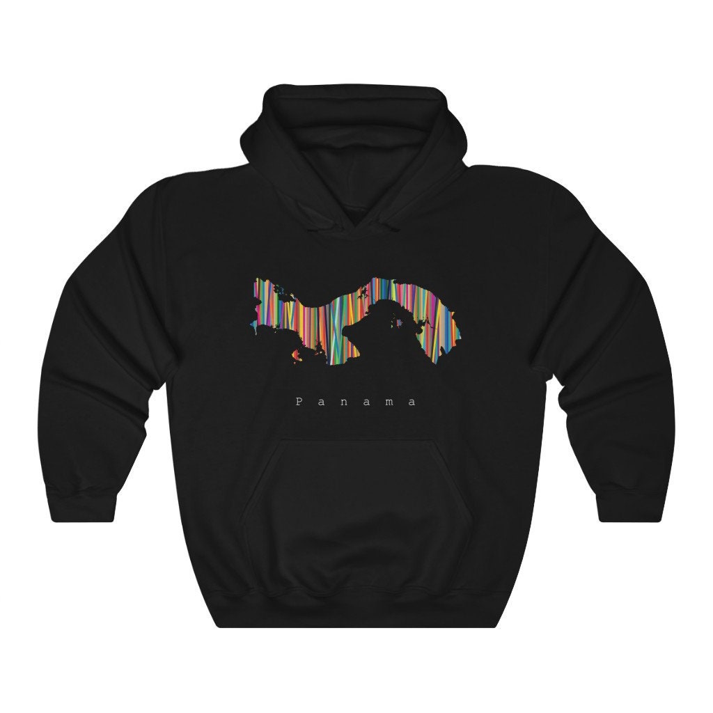 Black multicolor hoodie hotsell