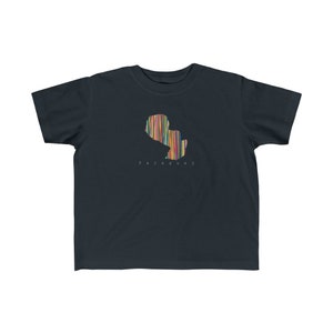 Paraguay-karta Barn Fin Jersey-t-shirt från CSS Flannels Venezuela Gåva Flanell Venezuela Vzla T-shirt