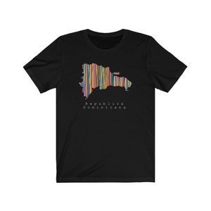 Republica Dominicana Multicolor By Franelas CSS | Dominican Gift | Camiseta de Republica Dominicana | Dominican T-Shirt