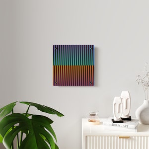 Maiquetia Acrylic Wall Art Panels | Painting on Acrylic Panel | Contemporary Art House Warming Gift