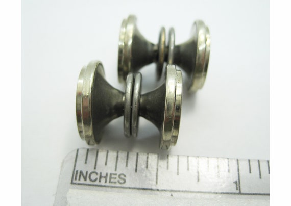 Krementz Silver Plated, Push Button Release Cuff … - image 4