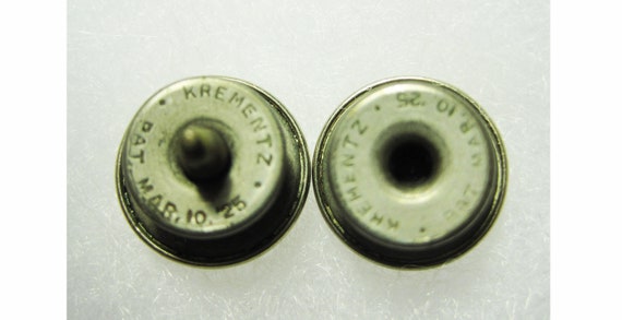 Krementz Silver Plated, Push Button Release Cuff … - image 7