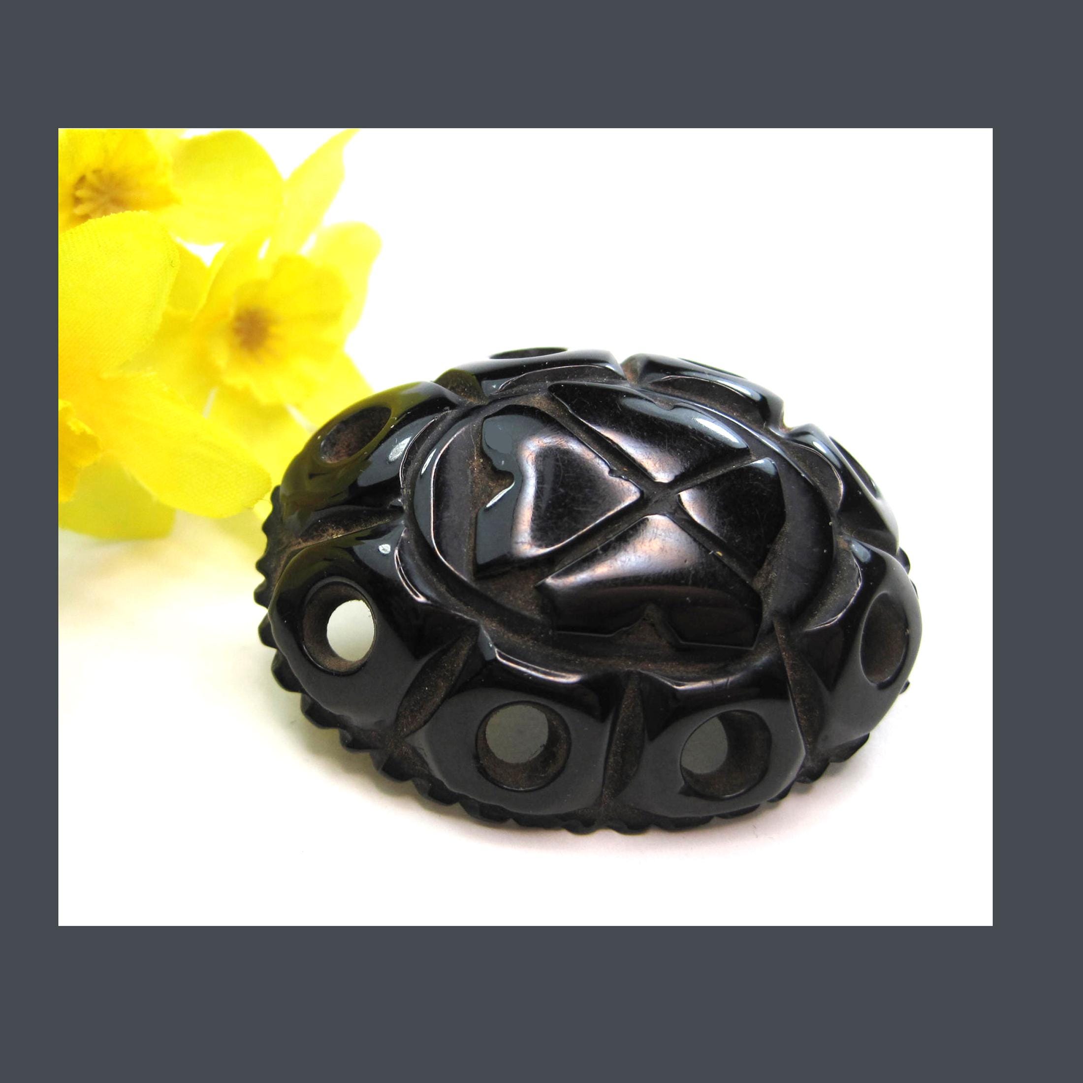 Victorian Jet - Etsy