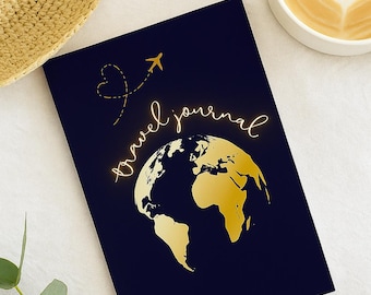 Travel Journal & Vacation Planner | Flight Details, Packing Lists, Budget Tracker and Trip Reflections