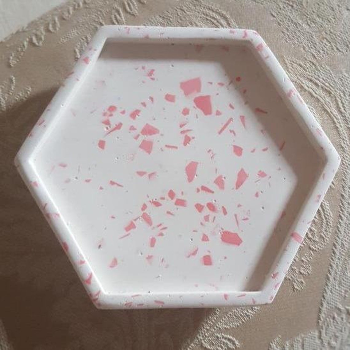 DIY Terrazzo Coaster Kit Make Your Own Terrazzo Make 2 or Etsy