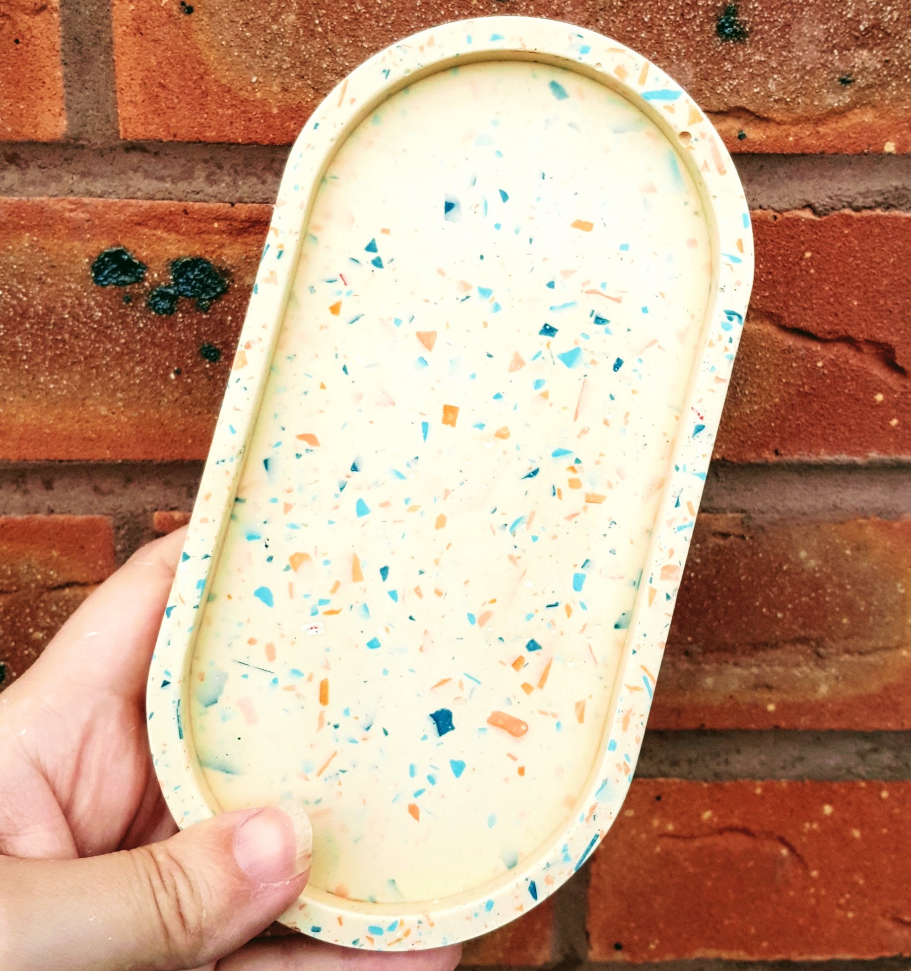 Eco Resin Terrazzo Tray Kit DIY Terrazzo Tray Kit Craft Etsy