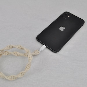 Macrame iPhone Charger