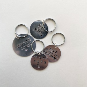 Custom Stamped Metal Keychain