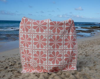 Handmade Throw Quilt | Quilt for Sale | Pink Quilt