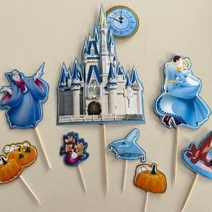 Décoration de gâteau Princesse Cendrillon *