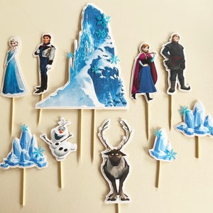 Princess Elsa & Ana * Cake Topper