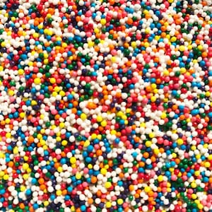 Streusel - Mini Regenbogen Perlen
