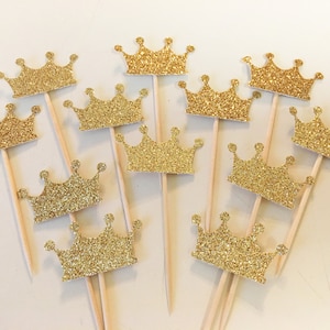 Crowns - Gold Sparkle