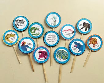IJsbeer, ijsbeer - Cupcaketoppers