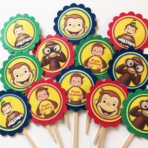 Monkey * Cupcake Toppers*