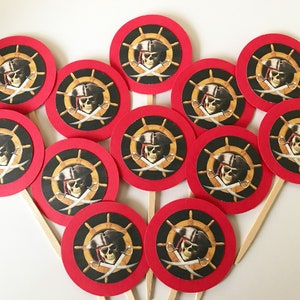 Pirate * Cupcake Toppers
