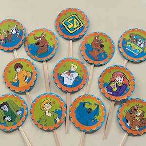 Scooby & Friends * Décorations pour cupcakes