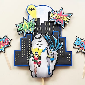 Super Hero Cake Topper-Design #1