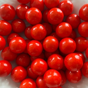 Gum Balls - Red ( 1 inch) 25 per package.