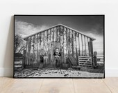 Cowboy Photography, Fine Art Print, Western Barn Photography Decor