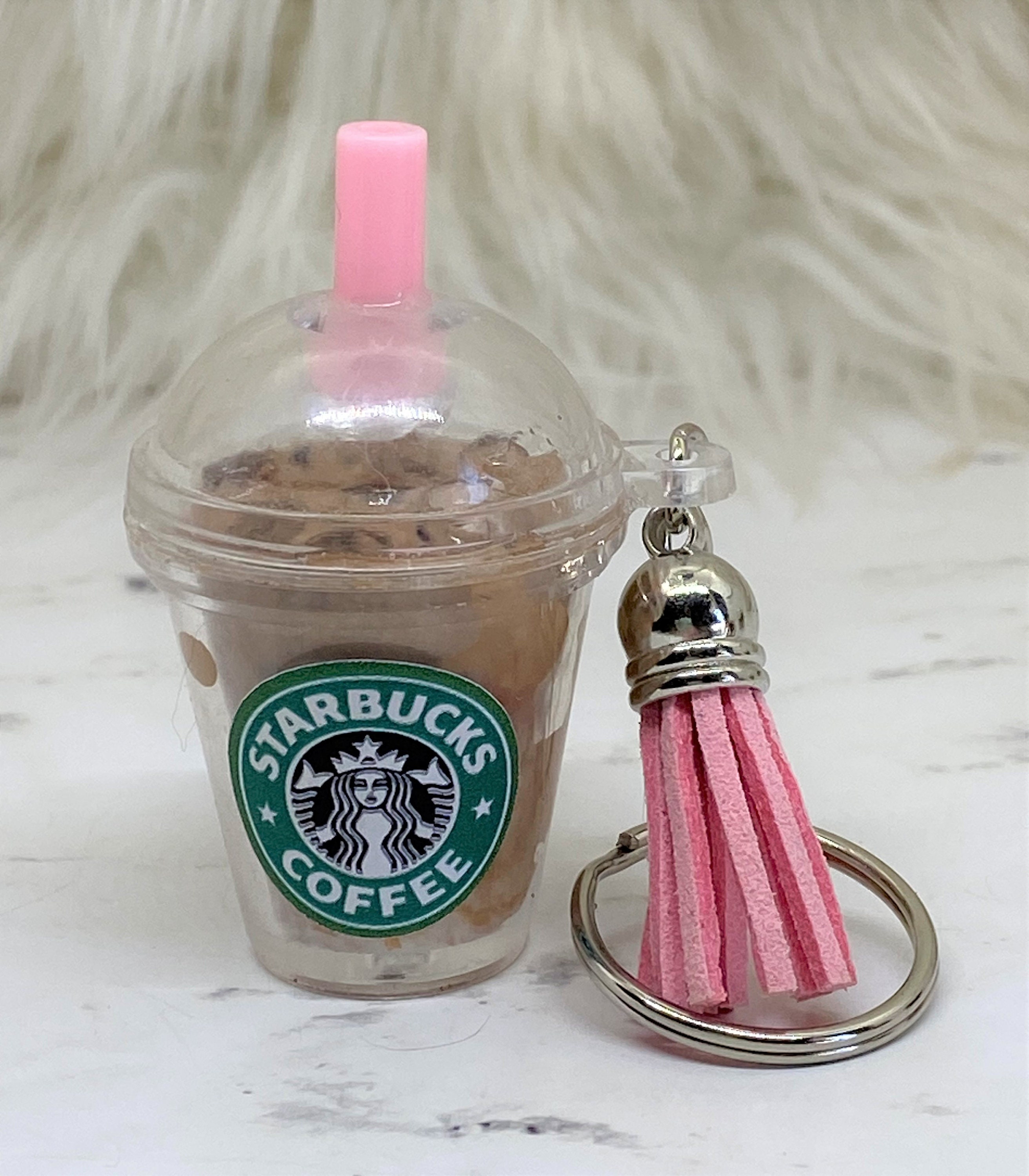 Mini Cup Key Chain Dunkin Donuts Mini Keychain Keychain Etsy