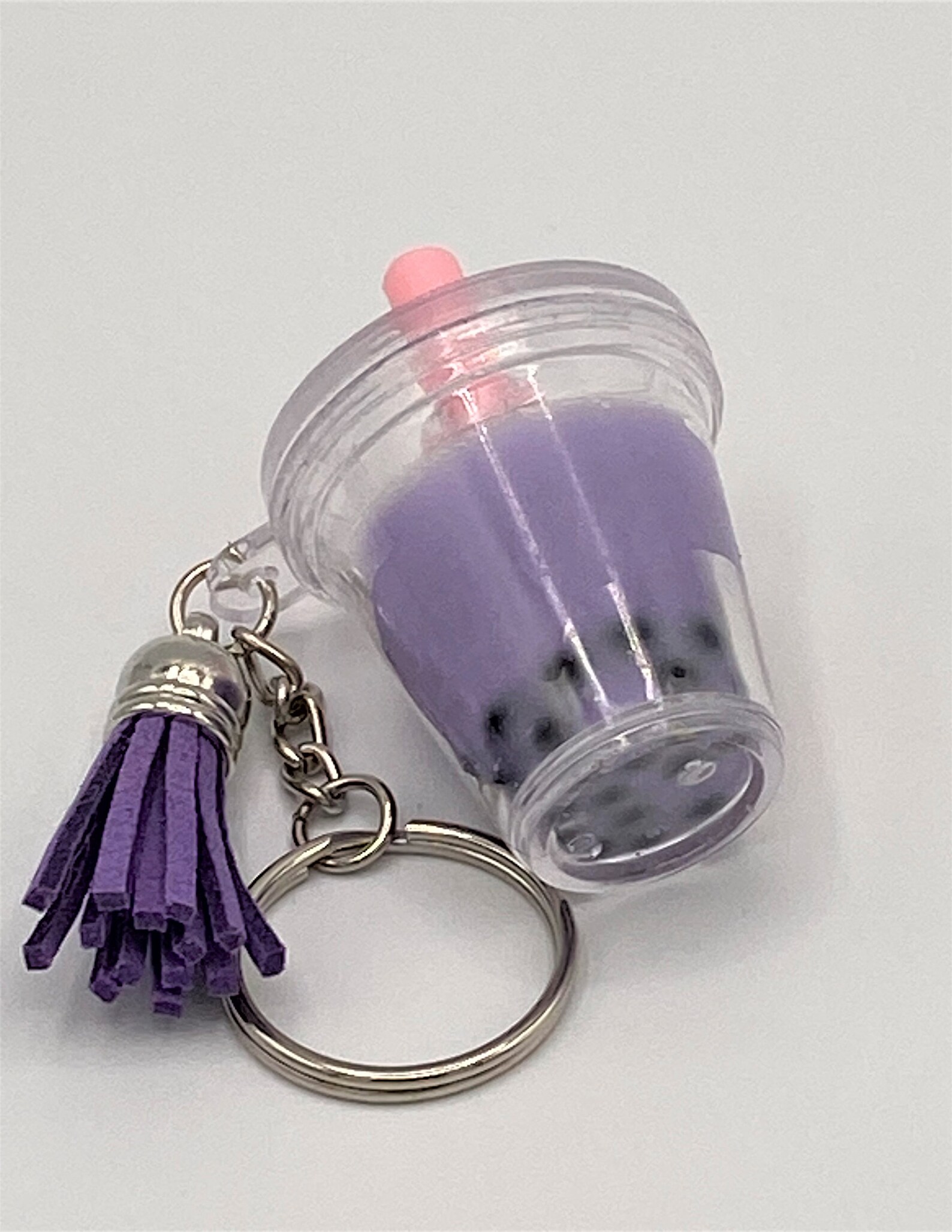 Mini Cup Key Chain Bubble Tea Mini Keychain Keychain Mini Etsy
