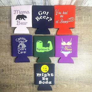 Polyurethane Foam Can Cozie: Collapsible Drink Cooler