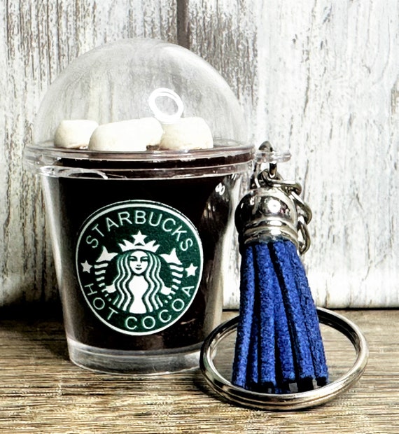 MINI KEYCHAIN STARBUCKS Coffee Cup Key Chain Key Holder 