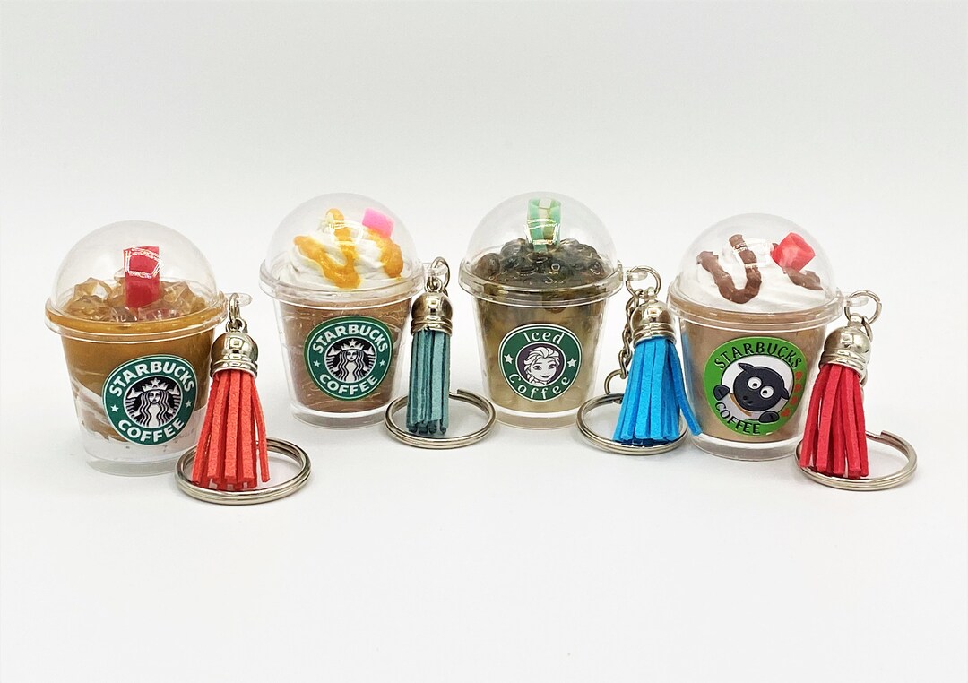 Mini Cup Key Chain Keychain Mini Keychain Duncan Donuts Etsy.de