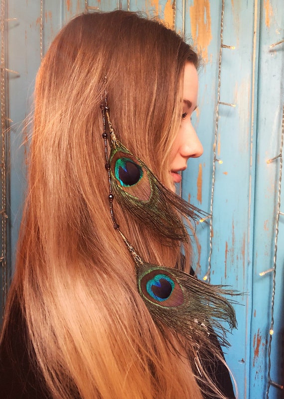 boho hair clip