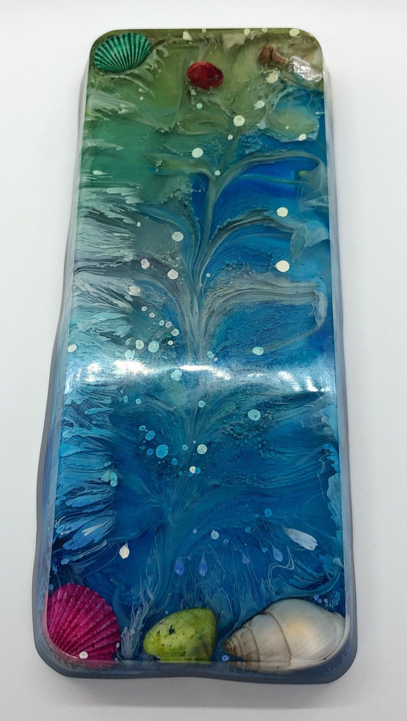 Texas Resin Dolphin Ocean Sandbar Decor 8x3.5x1 inch