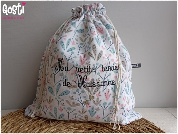 Sac Bébé, Pochon, Tenue de Naissance