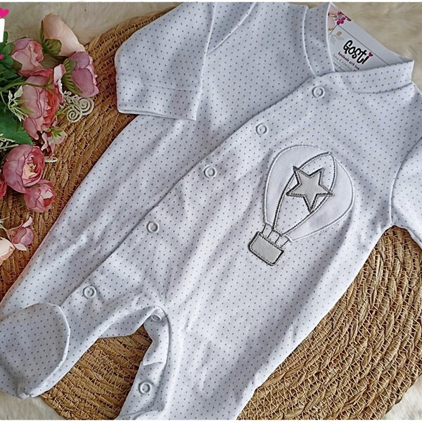 Dors-bien en coton haute qualité très élégant et confortable pyjama bébé mixte cadeau de naissance adorable