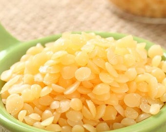 5 lb Yellow Beeswax Pellets Bee Wax All Natural Beads Granules Pearls Craft SALE