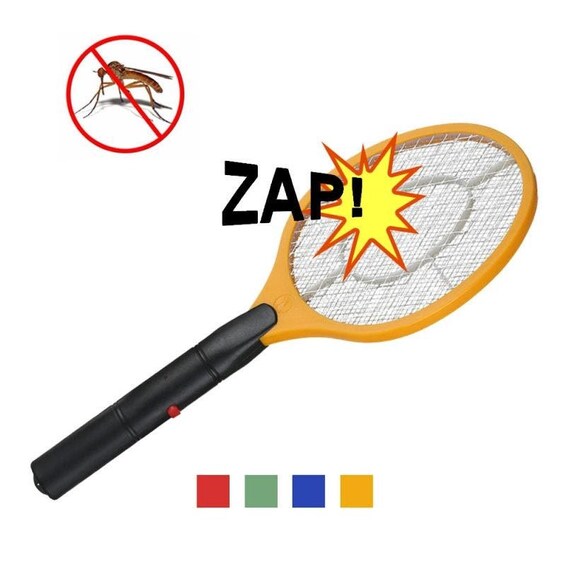 4 PCs Fly Swatter Insect Swatter *US SELLER* 18" Long Plastic Mosquito Bug 