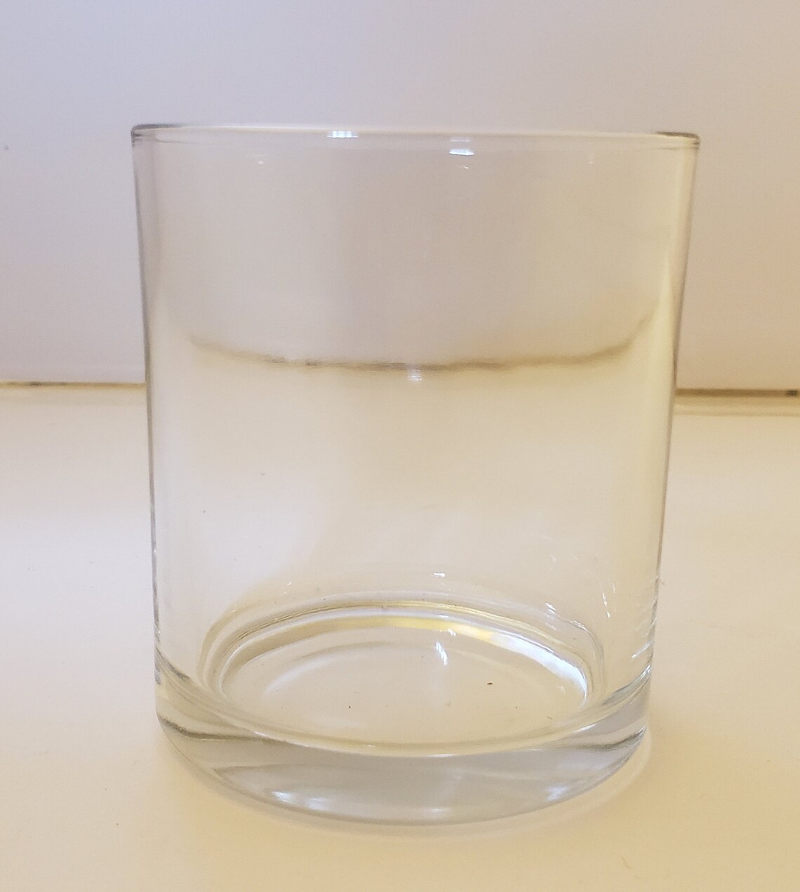 Clear Glass Tumblers Candle Desert Plain Cups 7oz 200ml Etsy