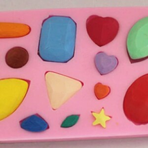 Jewelry Set Silicone Mold for Resin/Eproxy Crafts Chocolate Cake Soap Mould DIY Handmade