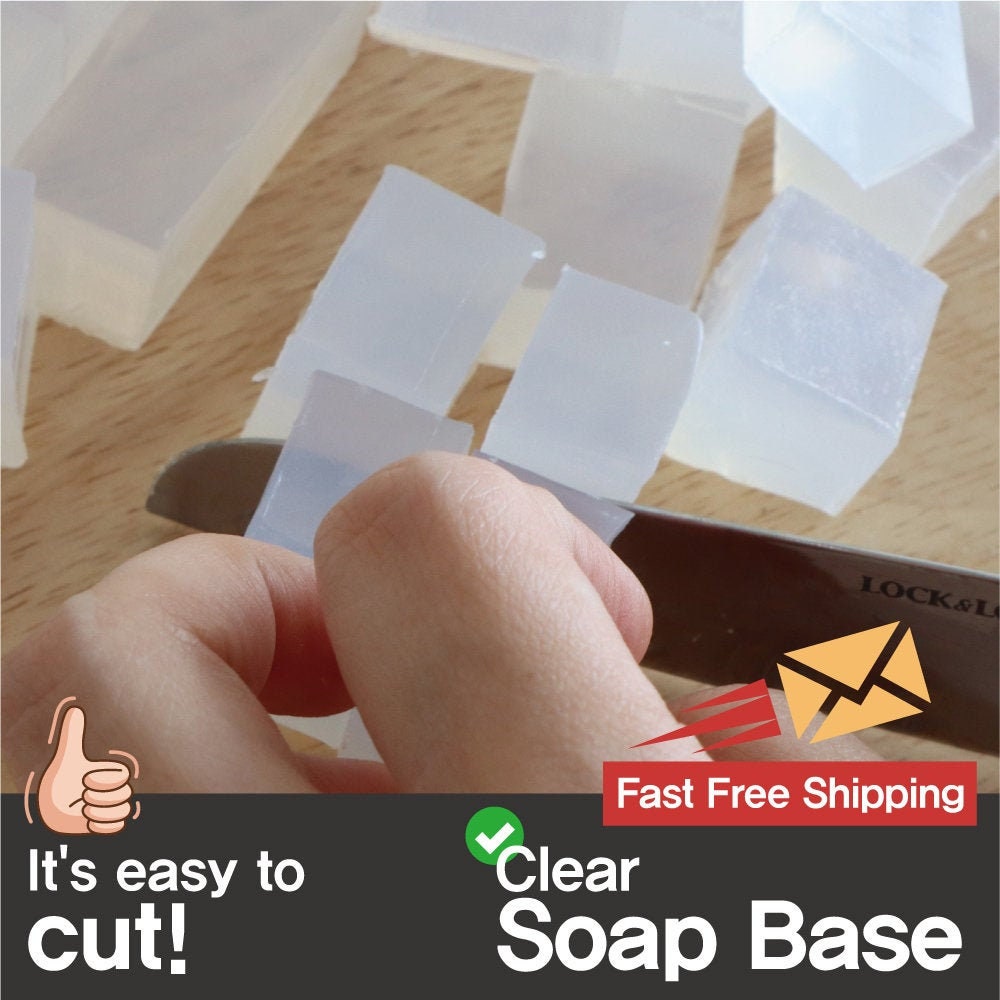 Melt And Pour Soap Base Clear SLS FREE - 1Kg : : Beauty & Personal  Care