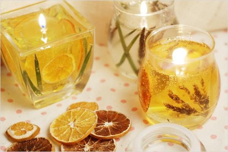 High Density Clear Gel Wax Candle 2.2LBS 1KG DIY Candle Etsy