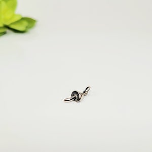 Pode incluir: Um amuleto de prata em forma de cogumelo. O amuleto tem um design detalhado e um la&ccedil;o para prender a um colar ou pulseira.