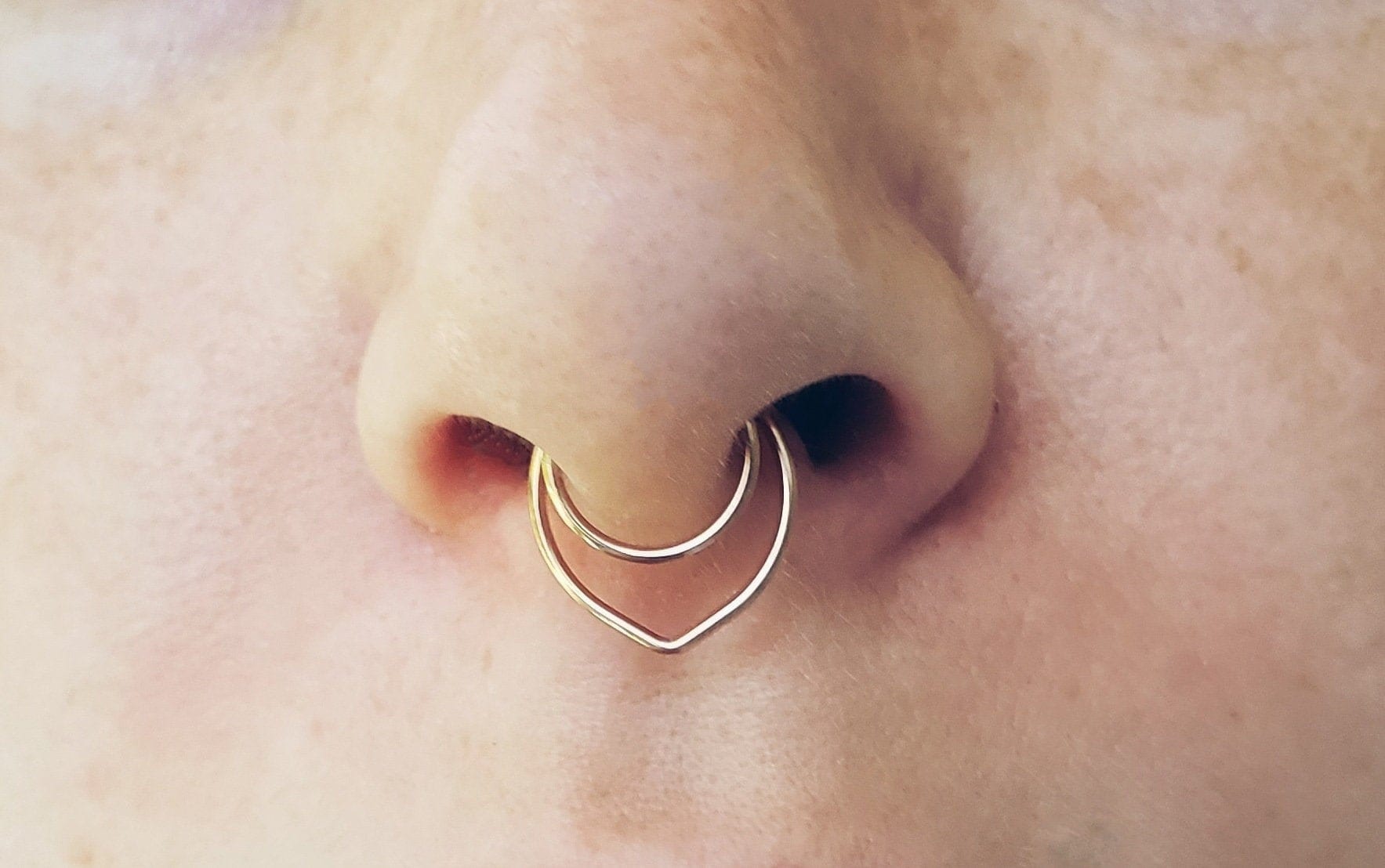  FASACCO Fake Nose Ring Fake Septum Fake Nose Piercing Faux Nose  Stud Fake Nose Piercing Faux Pretend Nose Ring (59pcs) : Clothing, Shoes &  Jewelry