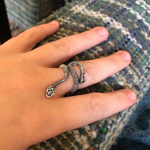 Medea Double Snake Ring — Eilisain Jewelry