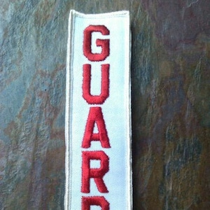 Vintage LifeGuard Sew-on Patch