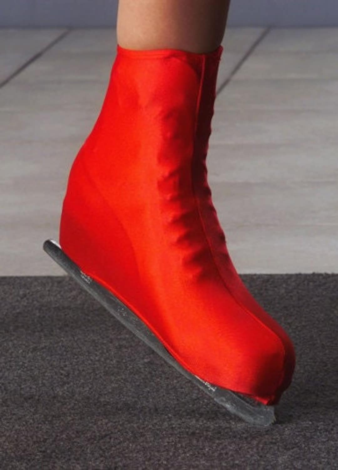 Ice Skate Lycra Boot Cover Etsy