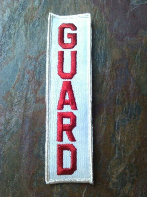 Vintage LifeGuard Sew-on Patch - image 1