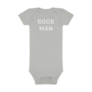 Boob Man Funny Baby Short Sleeve Onesie® - Etsy