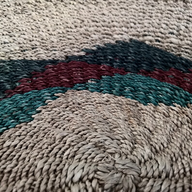 Large Decorative Wall Basket Jute Wall Hanging Boho Decor Etsy