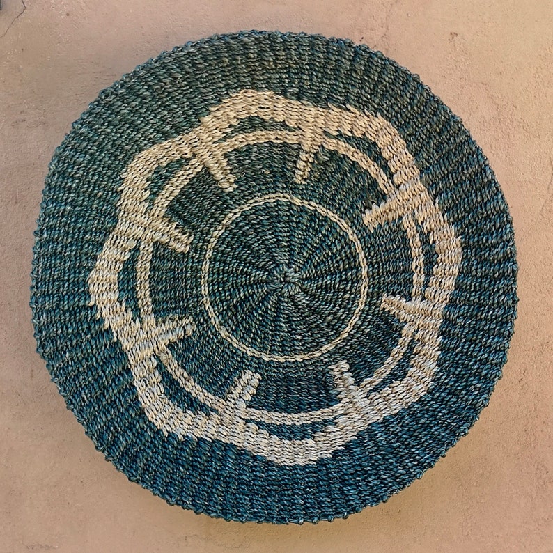 Large Decorative Wall Basket Jute Wall Hanging Boho Decor Etsy