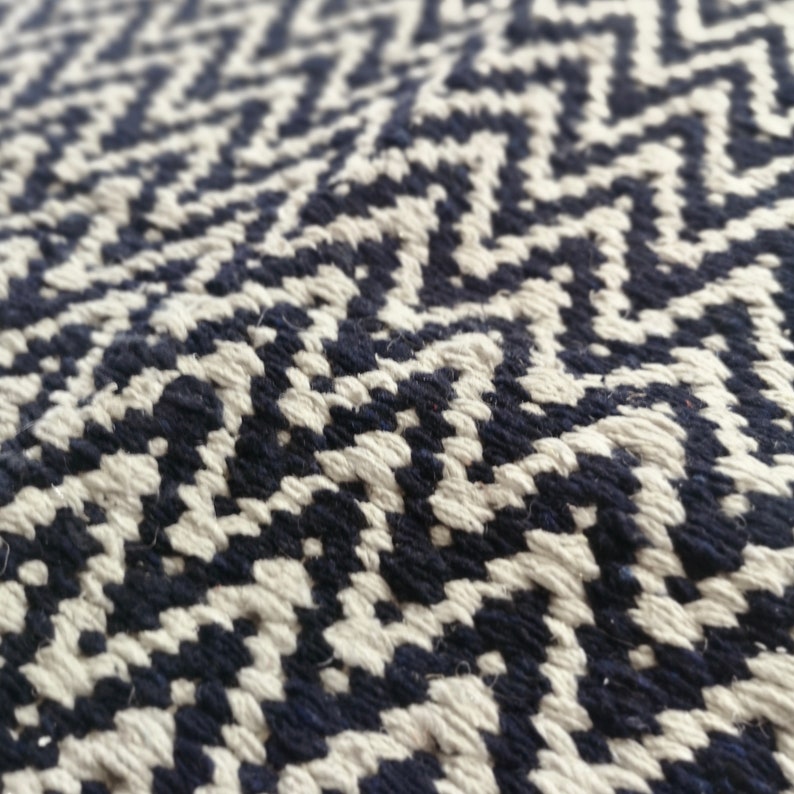 Natural Jute & Cotton Rug Outdoor Rug Braided Hemp Etsy